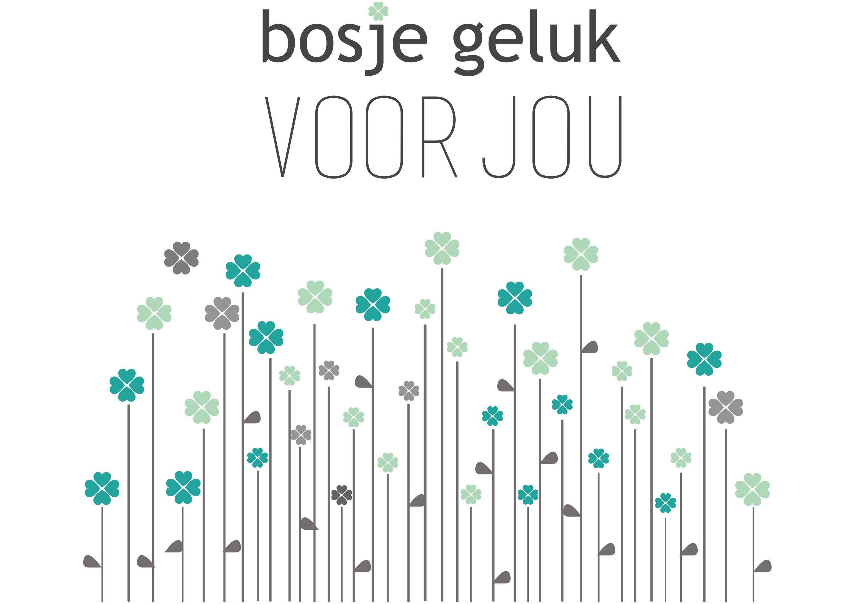 Sterkte bosje geluk