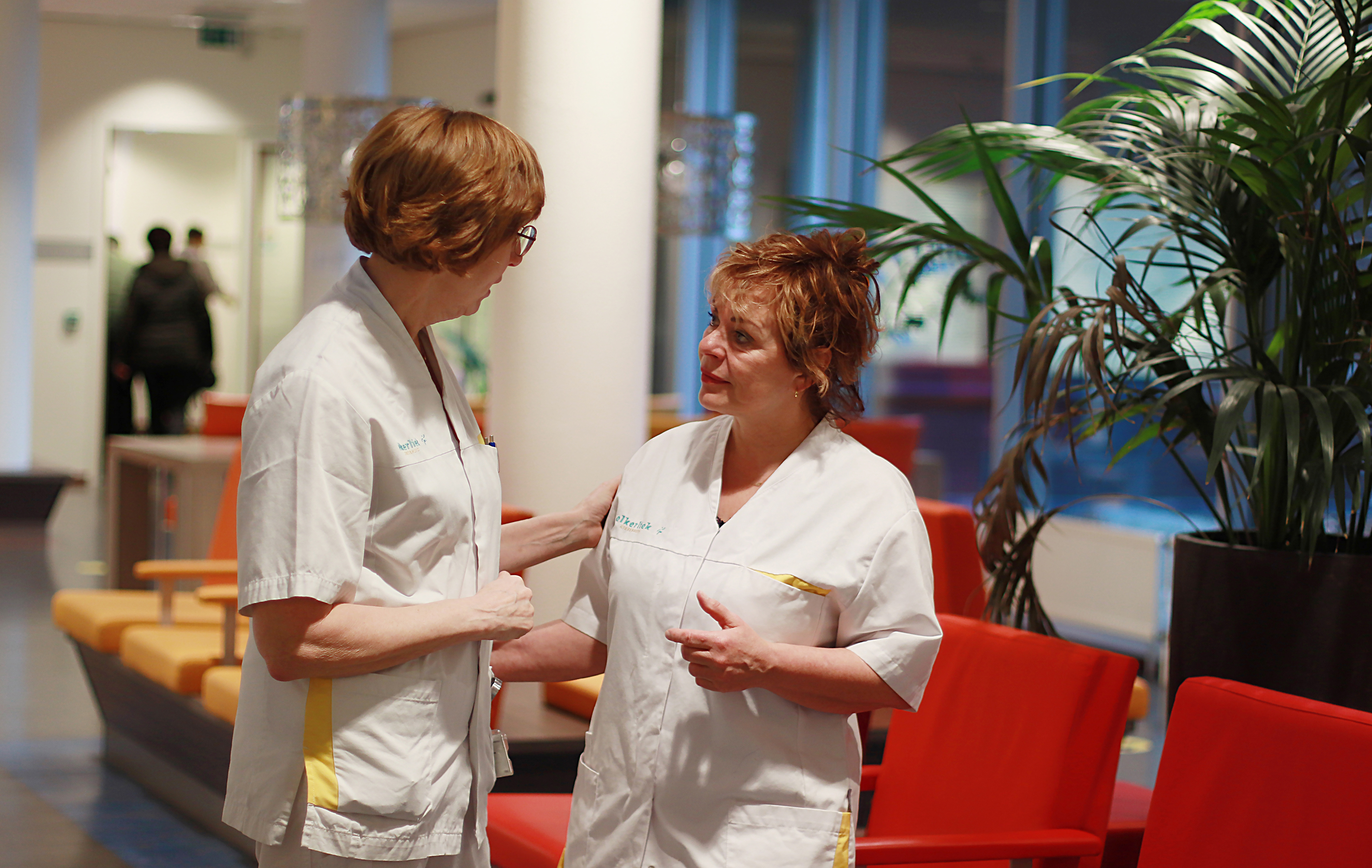 Coördinatoren polikliniek Gemert: Ellen Verbakel (links) en Mariëtte Schaap (rechts) 