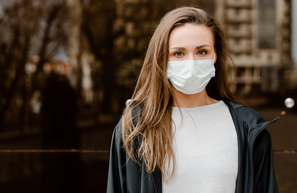 Mondneusmasker bij klachten