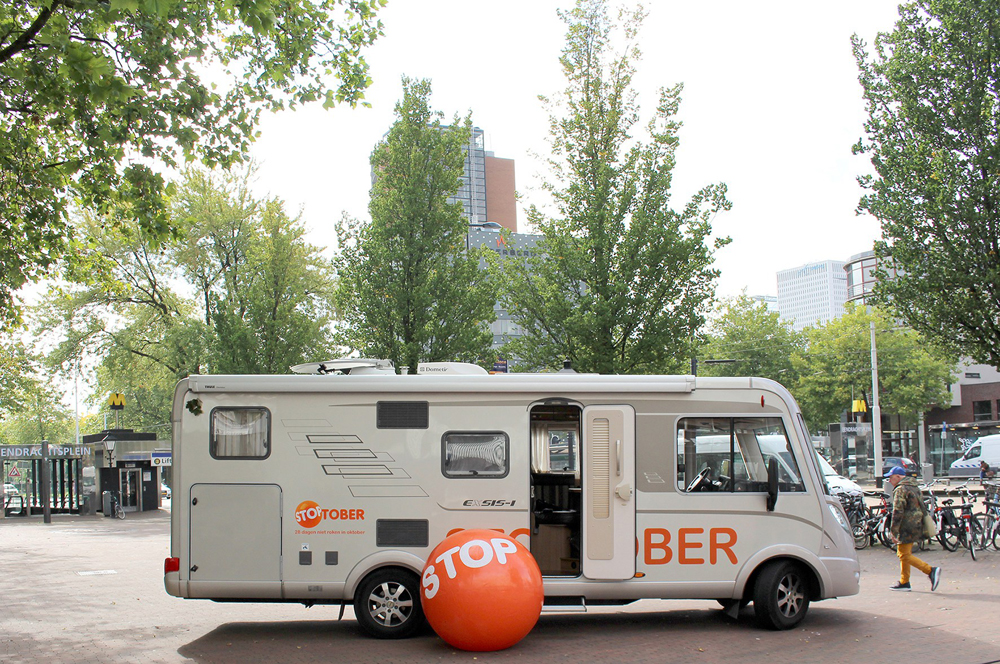 Stoptober camper
