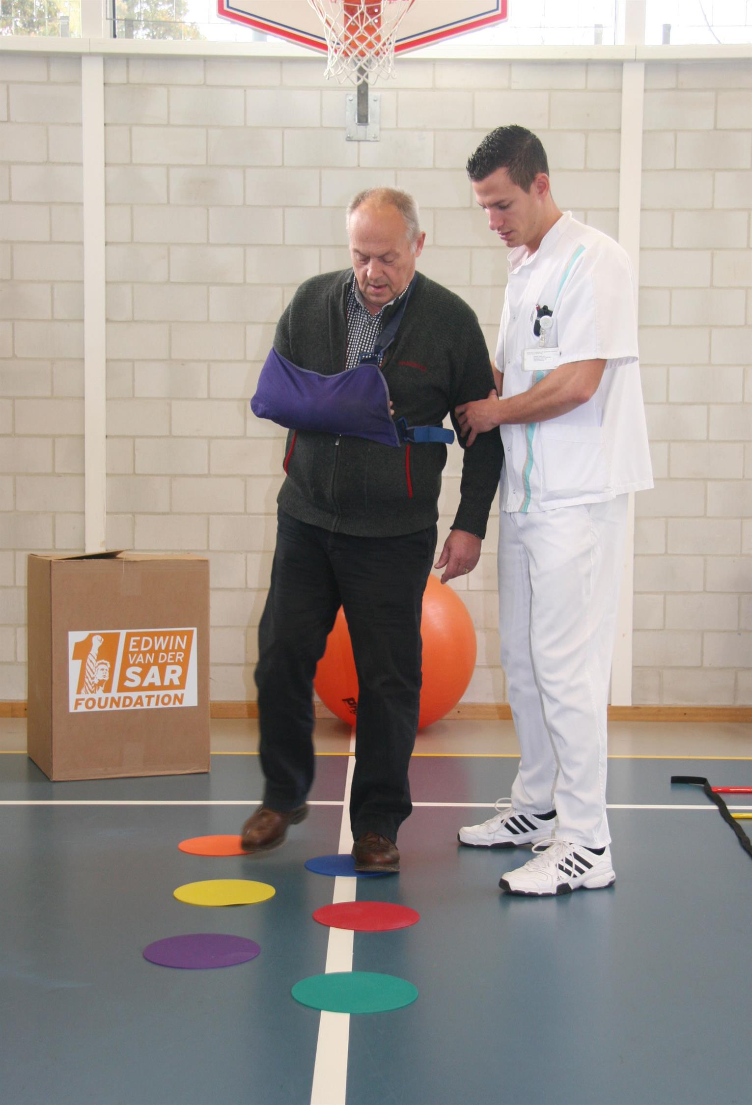 Het sport- en spelpakket is direct in gebruik genomen. 