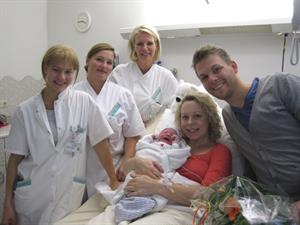 Elkerliek verwelkomt duizendste baby van 2012